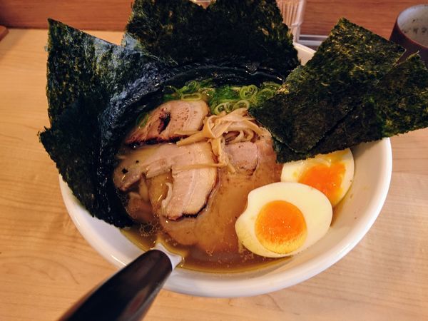 「特製海薫るそば1050円」@麺屋Mの写真