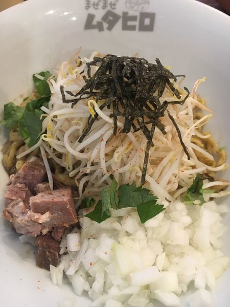 「ニボシマゼソバ¥750（300g）」@中華そば ムタヒロ 大阪福島店の写真