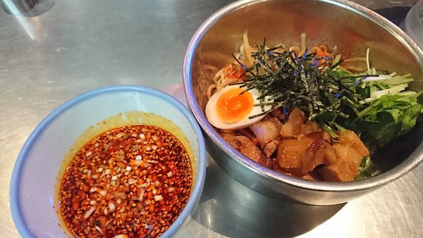 「辛露つけ麺(1382円)」@ZUND-BARの写真