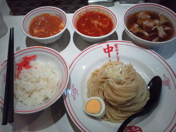 「冷やし醤油ラ720+北極ス180+定食180=1080円」@蒙古タンメン 中本 西池袋店の写真