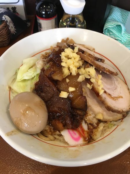 「ジャンク油そば」@麺処いろ葉の写真