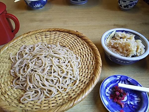 「もりそば」@湧水の写真