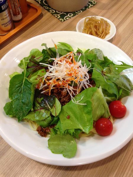 「冷やし担担麺(大) 850円」@麺や しし丸。の写真