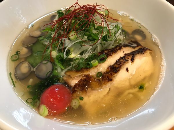 「誠の塩そば  780円」@まこっちゃん家の写真