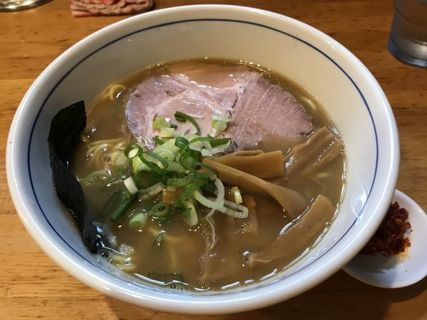 「辛味らー麺 （別皿）」@麺屋はし本の写真