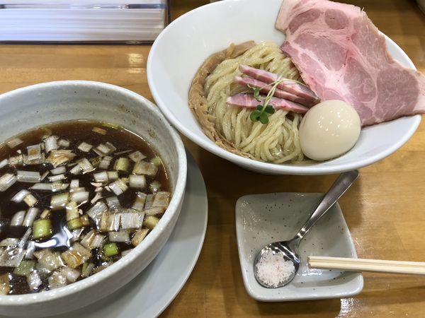 「昆布水つけ麺」@自家製中華そば 麺の虜の写真