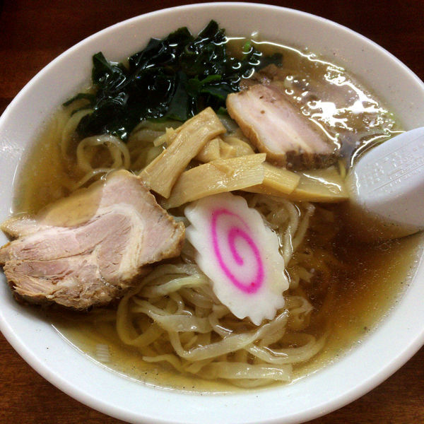 「ラーメン　580円」@手打ラーメン成味の写真