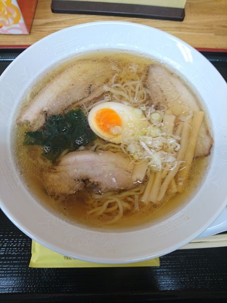 「昔ながらの佐野ラーメン 600円」@あーと館の写真