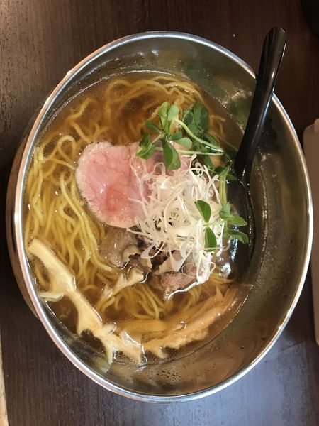 「生姜醤油そば」@RAMEN ブリキの木こりの写真