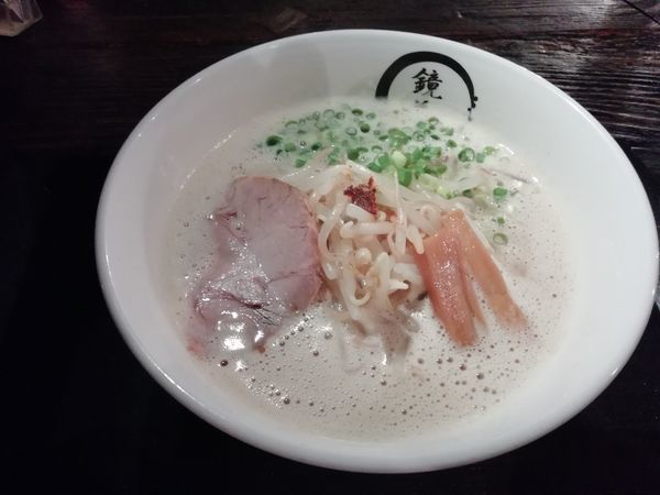 「鶏白湯ラーメン（850円）」@らーめん愉悦処 鏡花の写真