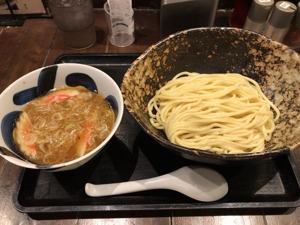 「つけめん ゆず風味  中盛り」@三ツ矢堂製麺 Luz湘南辻堂店の写真