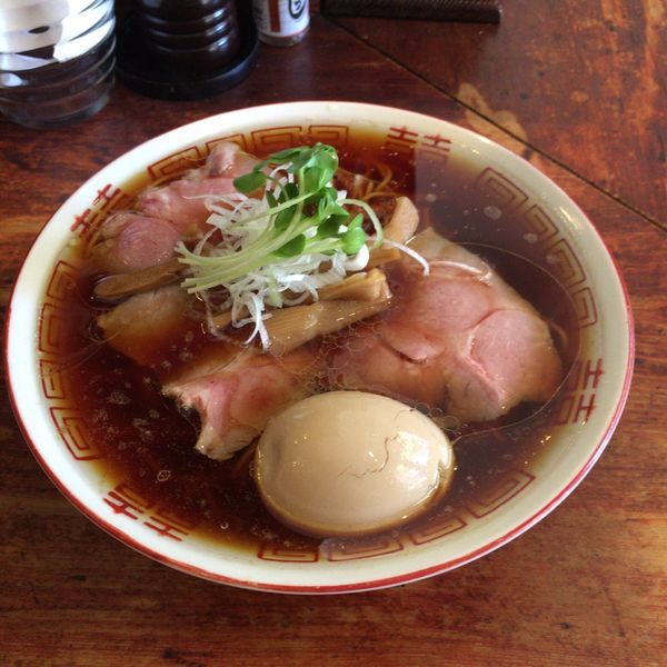 「味玉中華そば 880円」@中華そば しば田の写真