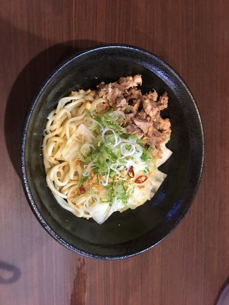 「塩油そば」@豚骨ラーメン ぜろや 稲毛海岸店の写真