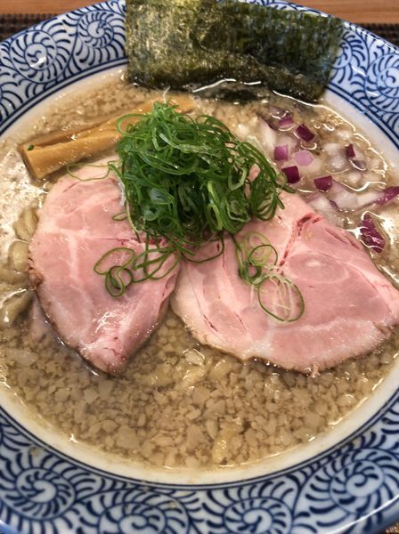 「背脂煮干しそば」@セアブラノ神 伏見剛力の写真