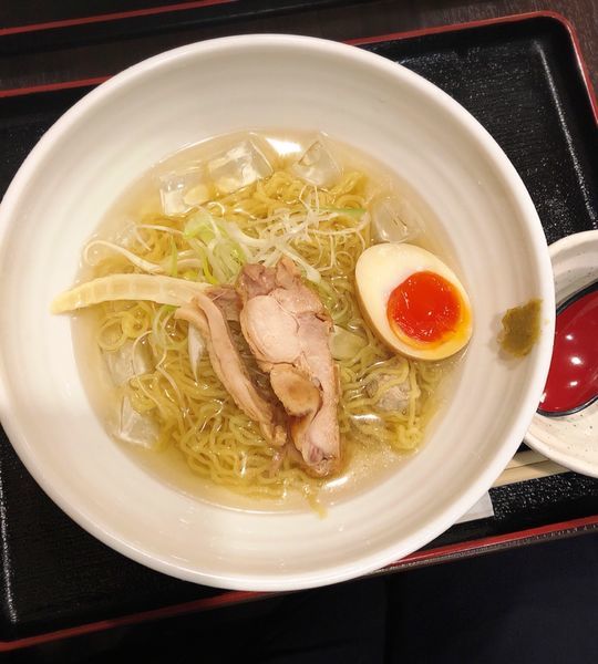 「冷製鷄ら〜めん」@あい庵の写真