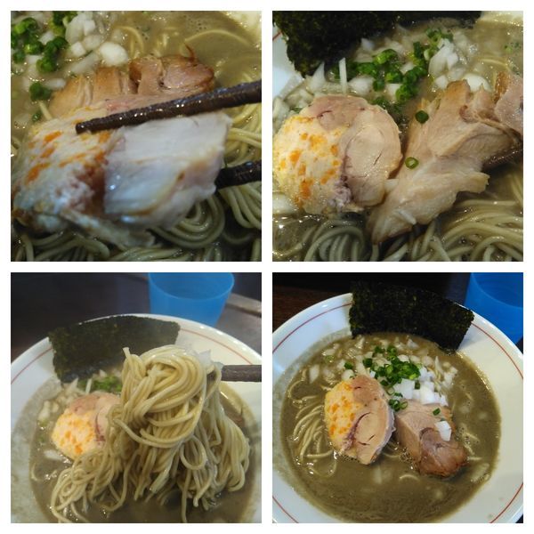 「濃厚煮干そば」@零一弐三の写真