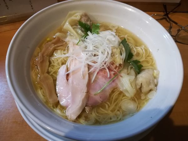 「6/23特製三位一体中華そば大盛り1,150円」@中華そば 大井町 和渦の写真