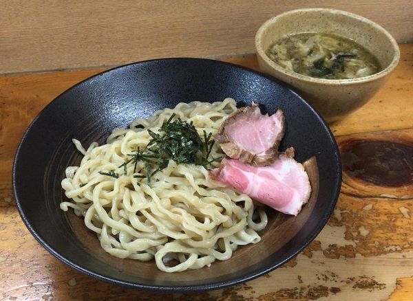 「牡蠣つけ麺(限定)900円」@口樂の写真