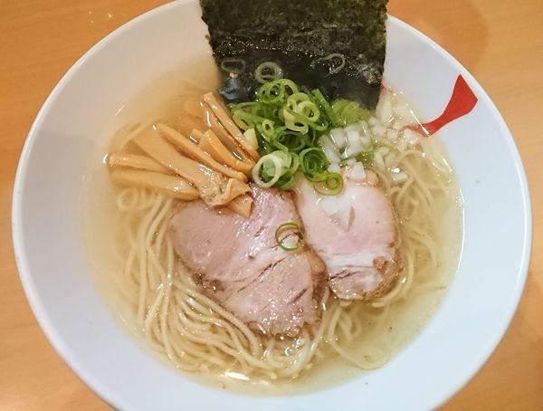 「魂の中華そば（塩）ランチセット」@魂麺の写真