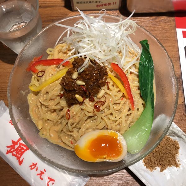「冷やし豆乳担々麺」@北海道らーめん 楓 鶴見店の写真