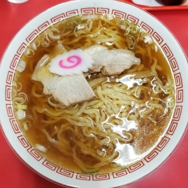 「中華そば　650円」@源来軒の写真
