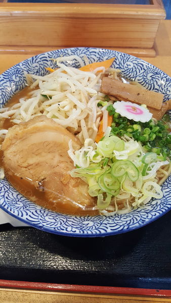 「野菜ラーメン中盛」@常勝軒 千葉本店の写真