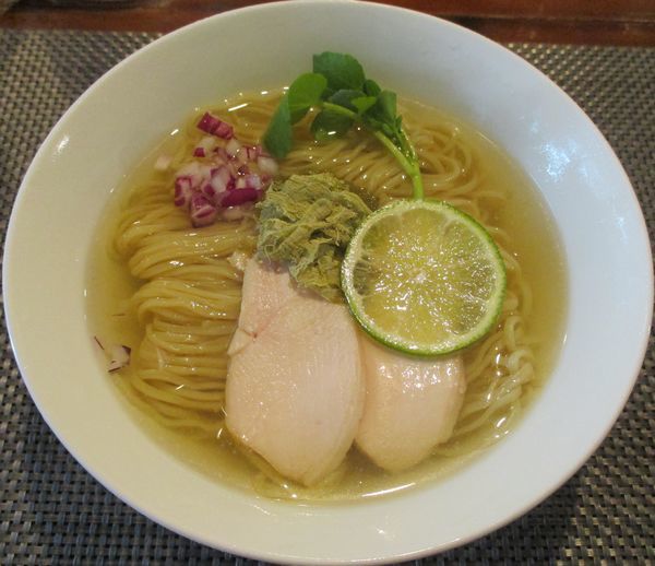 「<夏季限定>鶏と昆布の冷やしそば 900円」@らぁ麺 やまぐちの写真