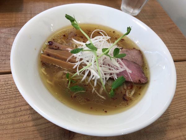 「Kiri_Soba（潮）　和え玉（白醤油味）」@The Noodles & Saloon Kiriyaの写真