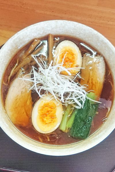 「味玉らーめん(正油)」@和風ラーメン 味のほうさくの写真