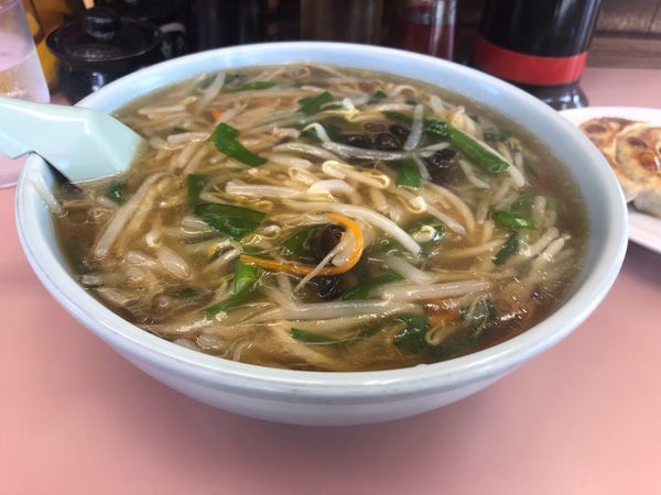 「もやしそば」@ラーメン 蓮の写真