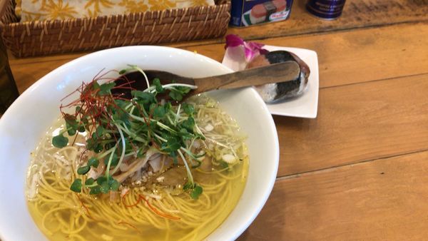 「塩SOBA」@麺屋 Hulu-luの写真