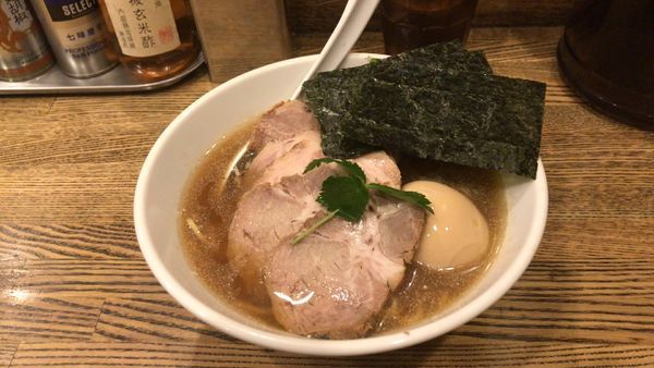 「特製平子煮干しそば¥950」@新橋 纏の写真