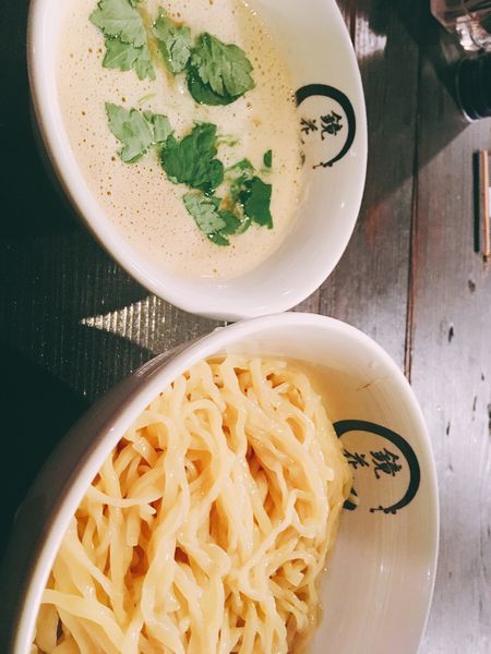 「つけめん 塩ベース」@らーめん愉悦処 鏡花の写真