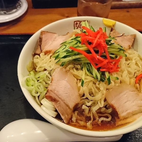 「冷やしラーメン（期間限定）」@喜多方 坂内食堂 京都店の写真