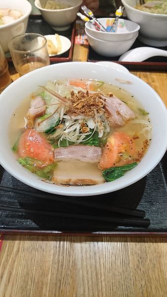 「青唐うま塩・夏」@喜多方ラーメン 坂内 石川町店の写真