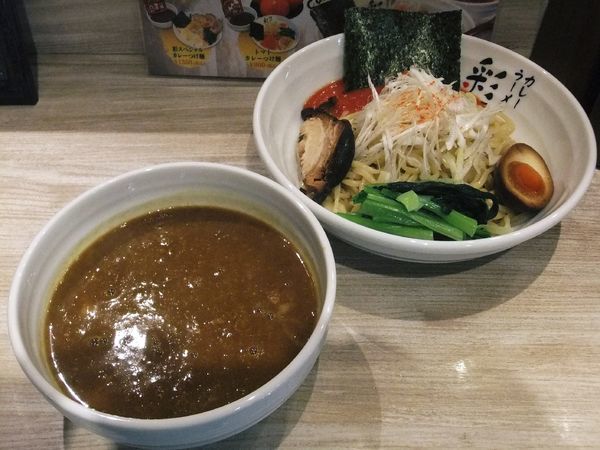 「トマトカレーつけ麺（900円）」@カレーラーメン 彩 SAIの写真