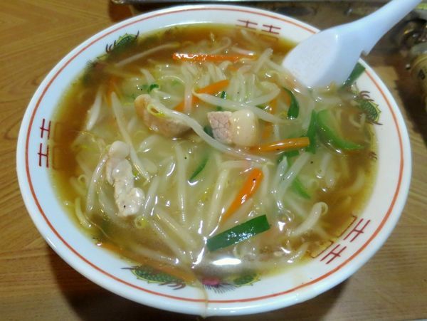 「もやしラーメン ６５０円」@宮城飯店の写真