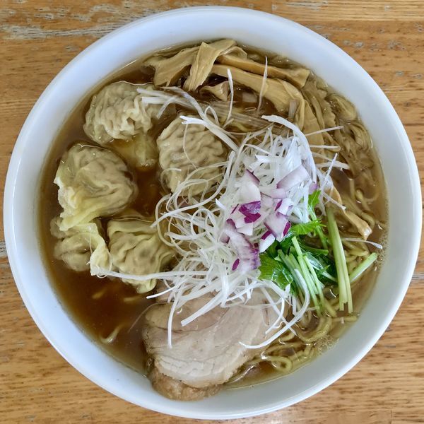「ワンタンメン・大盛（1日20食限定）」@味よしの写真