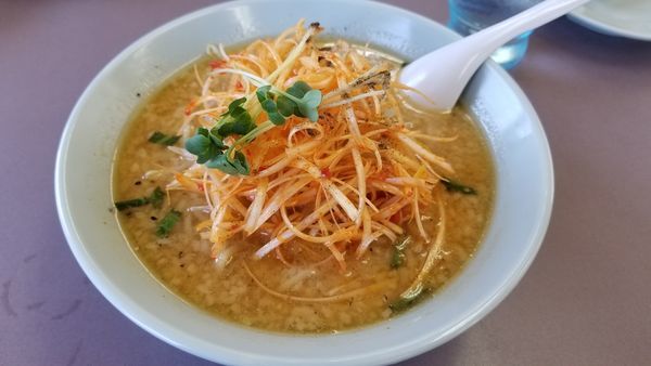 「ねぎみそラーメン」@くるまやラーメン 松本筑摩店の写真
