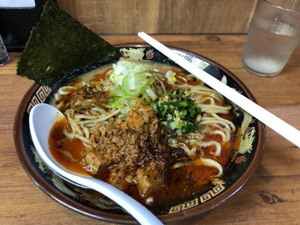 「豚骨担々麺」@担々豚骨 バシンランの写真