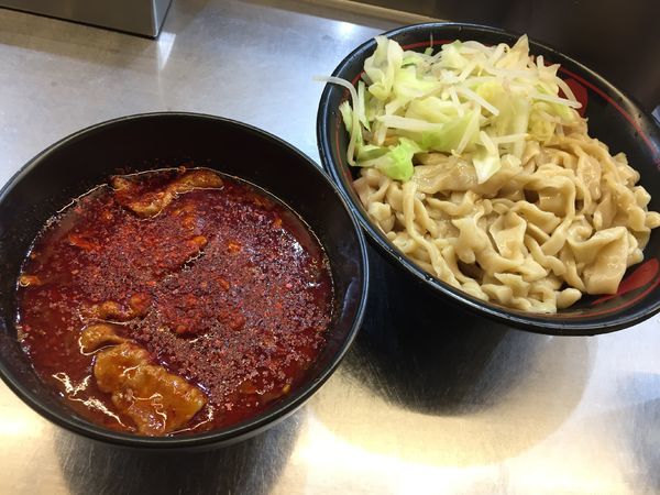 「鬼紅つけ麺¥930」@麺創研 紅 国分寺の写真