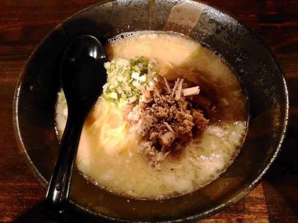 「白らーめん」@麺屋 きくちの写真