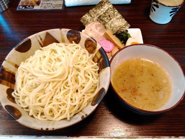 「期間限定 つけ麺 海老塩豚骨」@麺道 くろとんの写真