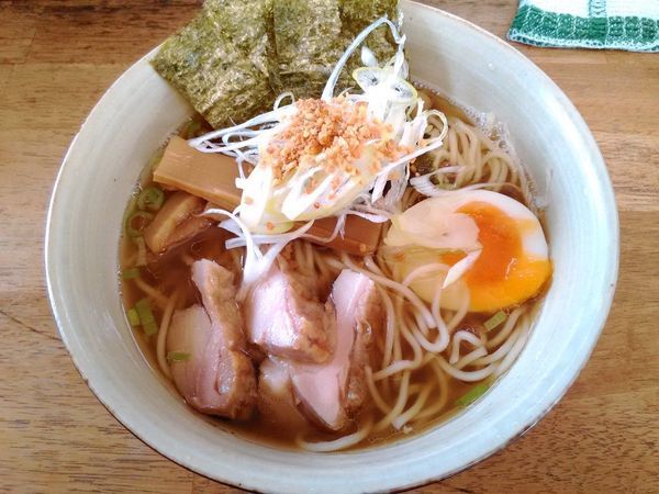 「塩らーめん」@麺処鍵 黒猫亭の写真