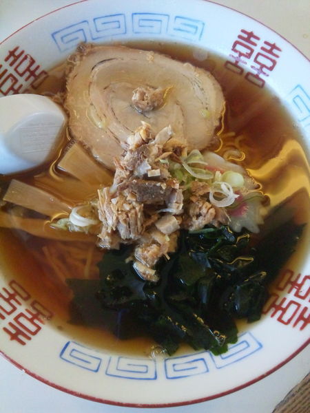 「ラーメン500円＋刻みチャーシュー100円」@東武ラーメンの写真