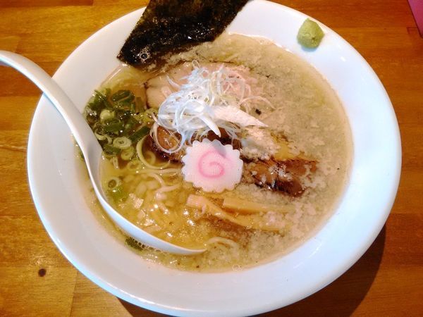 「10月限定 焼き鰺中華そば（塩）」@麺や Gochiの写真