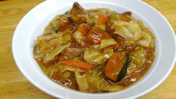 「スタミナ冷し大盛」@スタミナラーメン 三四郎の写真