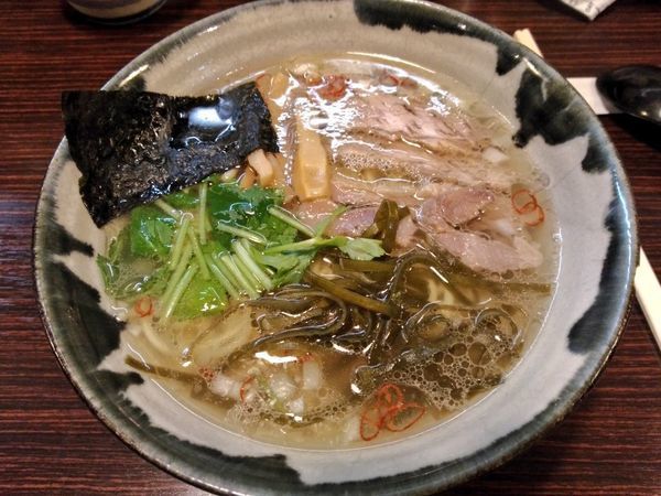 「5周年限定 塩拉麺」@麺道 くろとんの写真