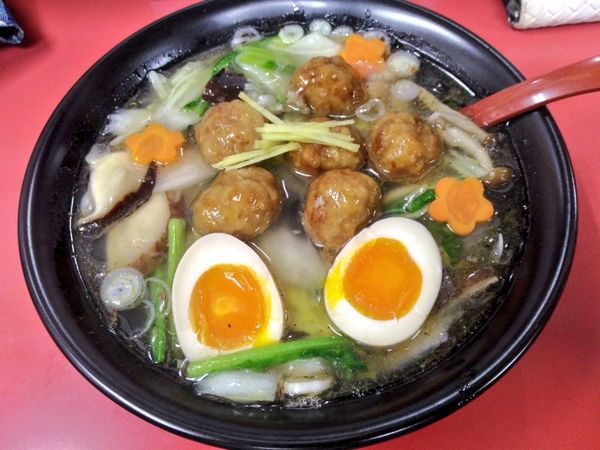 「マイスター限定 あぐー肉団子のあんかけらぁめん」@和風らーめん はるやの写真