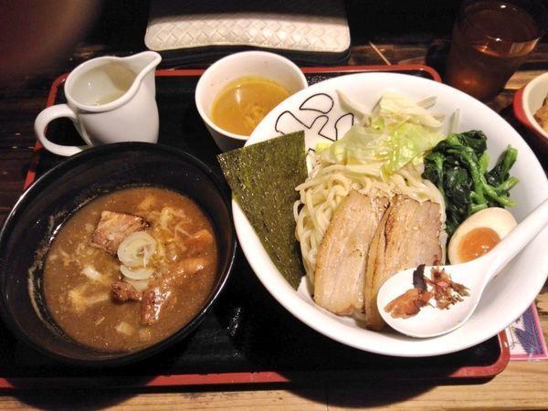 「つけ麺」@麺龍伝説 我流家 赤の写真
